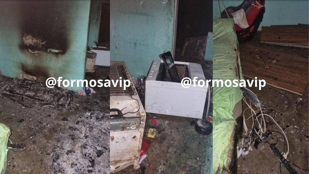 Aconteceu na zona rural de Formosa homem espanca a esposa e coloca fogo na casa