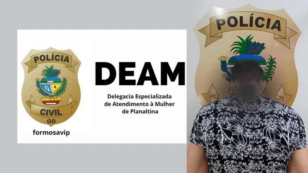 Preso em Planaltina de Goiás por violência doméstica e ameaça via PIX