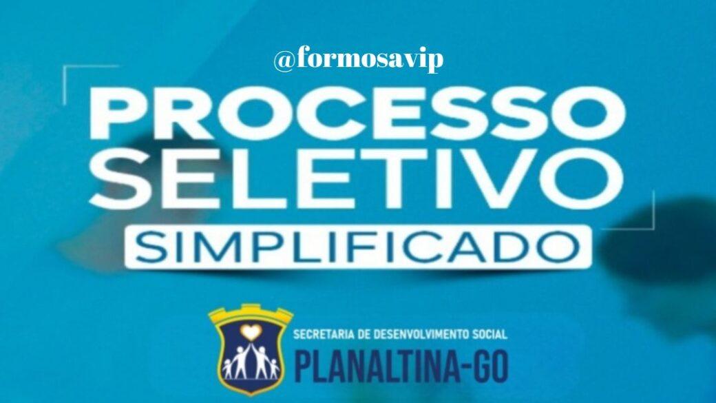 Planaltina de Goiás realiza Processo seletivo simplificado