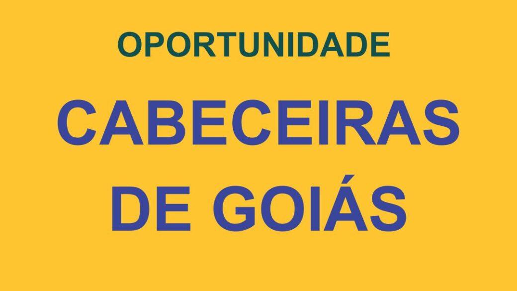 Oportunidade de trabalho na Prefeitura de Cabeceiras de Goiás