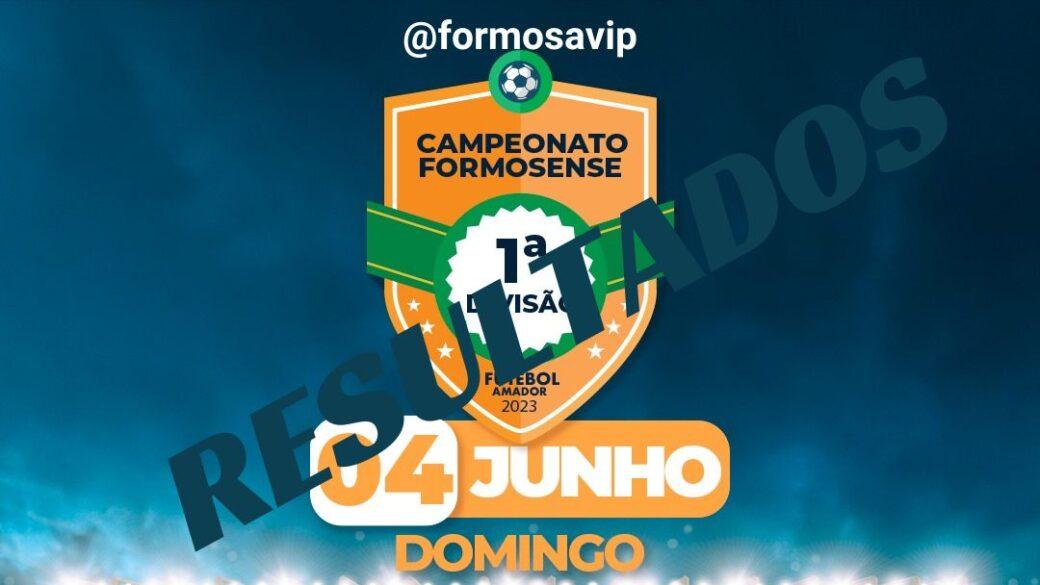 Resultados da 3ª rodada do Campeonato Formosense de Futebol da 1ª divisão 2023
