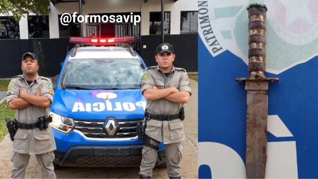 Polícia Militar de Goiás prende indivíduo em flagrante após briga com vítima fatal e outra ferida em Cabeceiras de Goiás