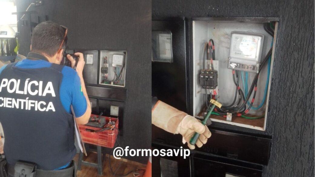 Dono de distribuidora de bebidas de Formosa foi preso acusado de furto de energia