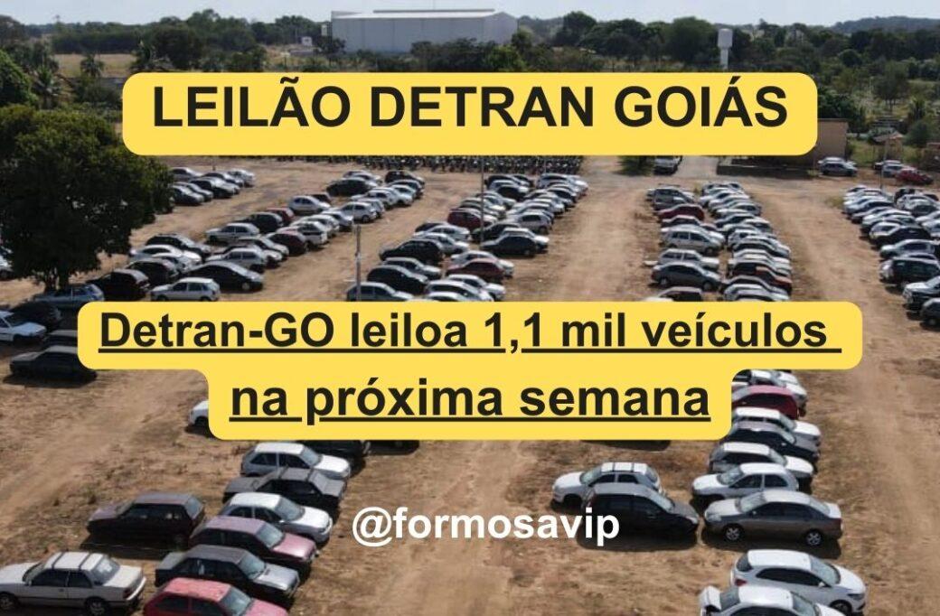 Detran Goiás vai leiloar mais mil veículos no dia 5 de julho, veículos recuperáveis e sucatas aproveitáveis