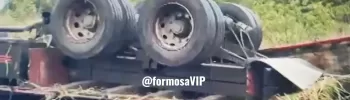 Acidente na BR-020 caminhão no DF
